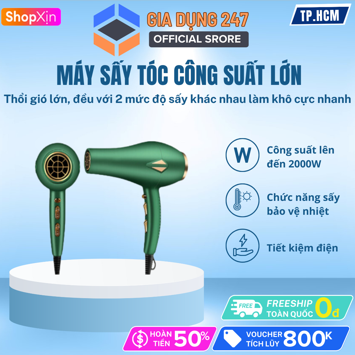 Máy sấy tóc tạo kiểu chống ồn công nghệ sấy nano sấy 2 chiều hàng nội địa cao cấp, máy sấy tóc mini tạo kiểu 2000w chống ồn công nghệ sấy nano sấy 2 chiều hàng nội địa cao cấp máy sấy tóc máy sấy tóc mini máy sấy máy sấy tóc 2 chiều nóng lạnh máy sấy tóc