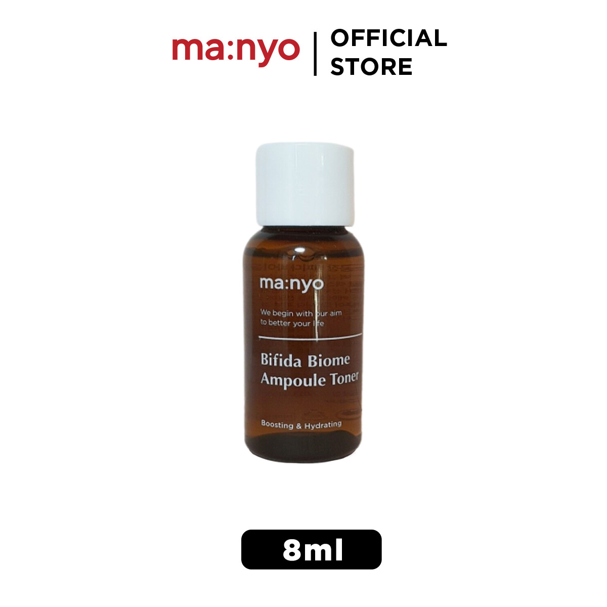 Nước cân bằng ma:nyo Bifida Biome Ampoule Toner 8ml