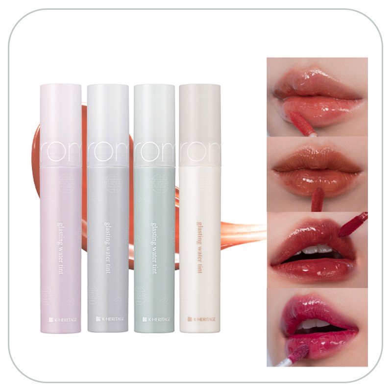 Son Tint Siêu Lì, Căng Mọng Đôi Môi Romand Glasting Water Tint 4g