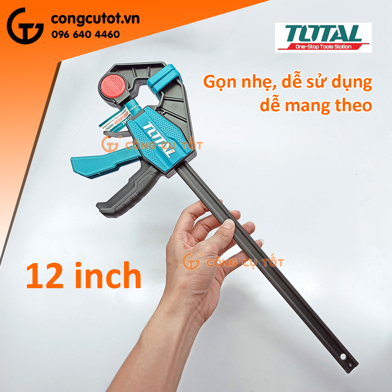 Cảo kẹp nhanh Total 6 inch -THT1340601, 12 inch - THT1340602, 18 inch - THT1340603