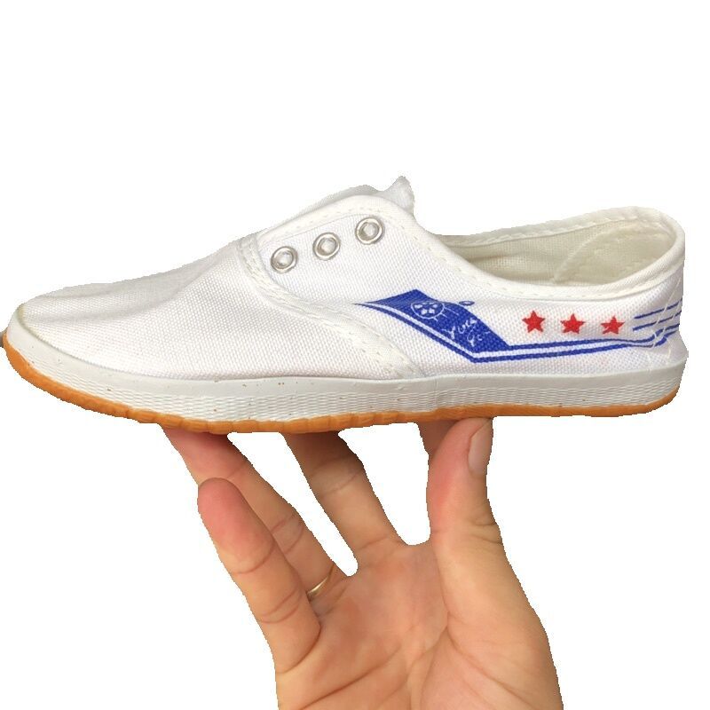  Giày bata tàu đế vàng có dây học sinh thể dục giá rẻ 