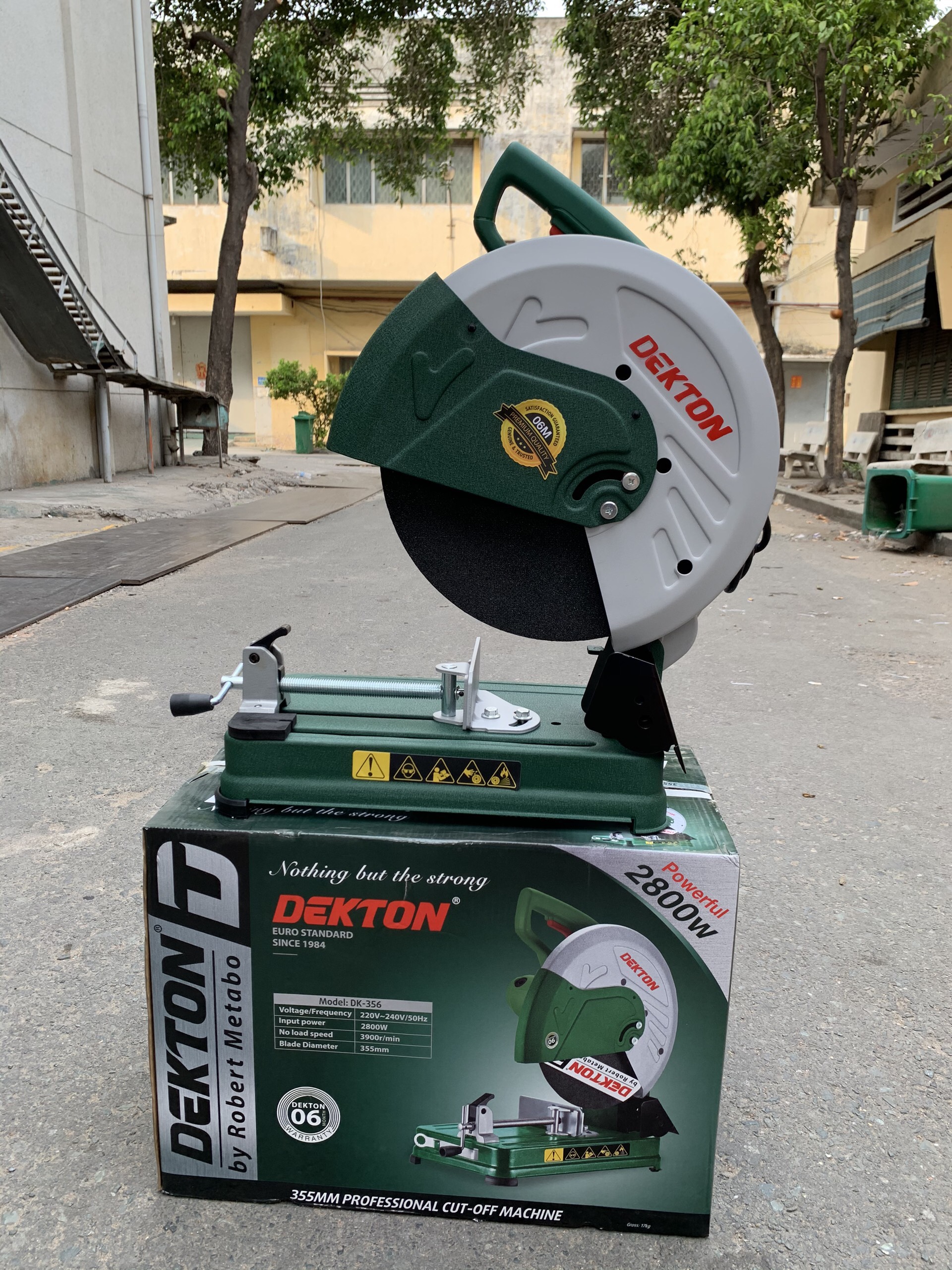 Máy cắt sắt/kim loại 2800w dekton dk-356