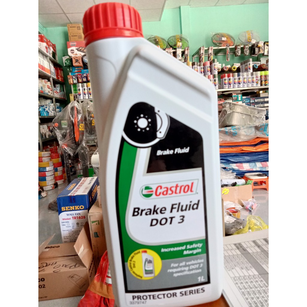 Dầu thắng castrol ô tô brake fluid dot 3