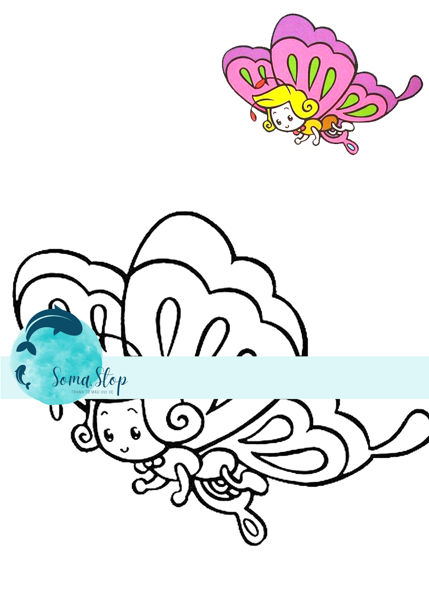 [ Xả Kho] Bộ 30 Tranh tô màu theo mẫu cho bé tập tô sáng tạo . Luyện kỹ năng tay.