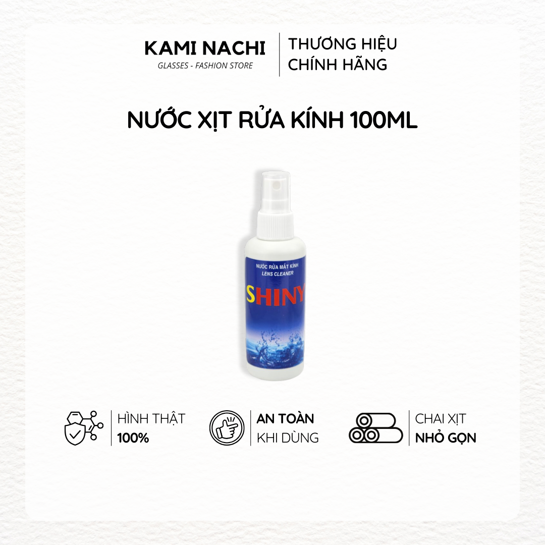 Nước xịt rửa mắt kính chuyên dụng KAMI NACHI 100ml