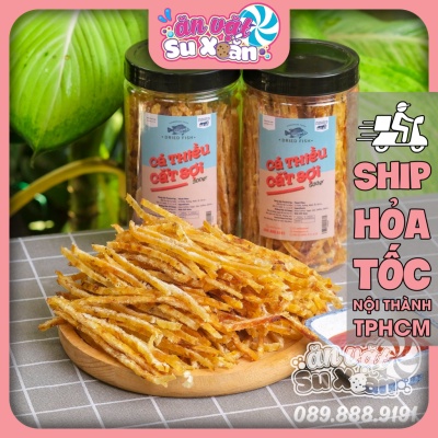 Khô cá thiều ăn vặt su xoắn
