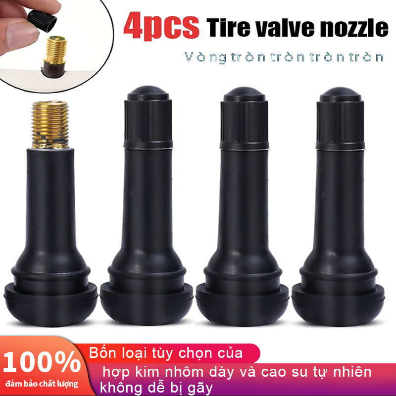 Van lốp ô tô, van lốp không săm lốp ô tô, van lạm phát lốp không săm chân không, van cao su hợp kim nhôm TR414 TR413 TR412