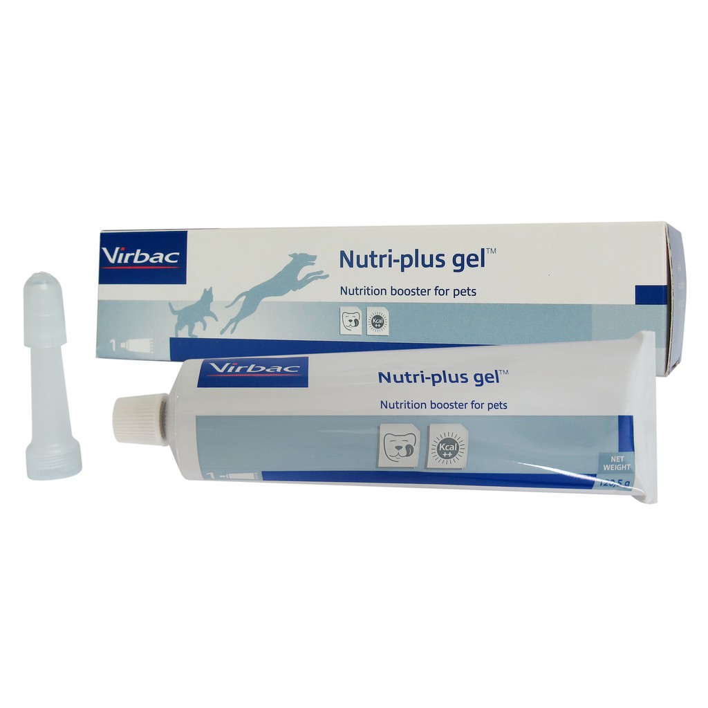 Gel dinh dưỡng cho chó mèo bệnh biếng ăn gầy gọc - Nutri Plus Gel Virbac, cung cấp năng lượng cùng tất cả các vitamin và khoáng chất cần thiết