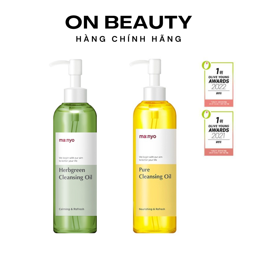 Dầu tẩy trang manyo thảo mộc bán chạy số 1 Olive Young