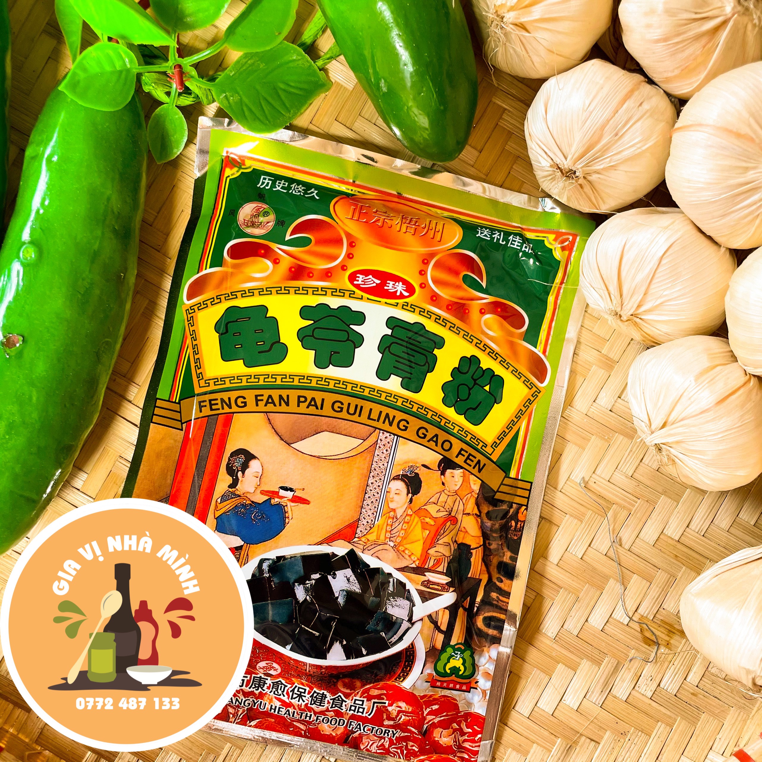 Bột quy linh cao trung quốc 120gr
