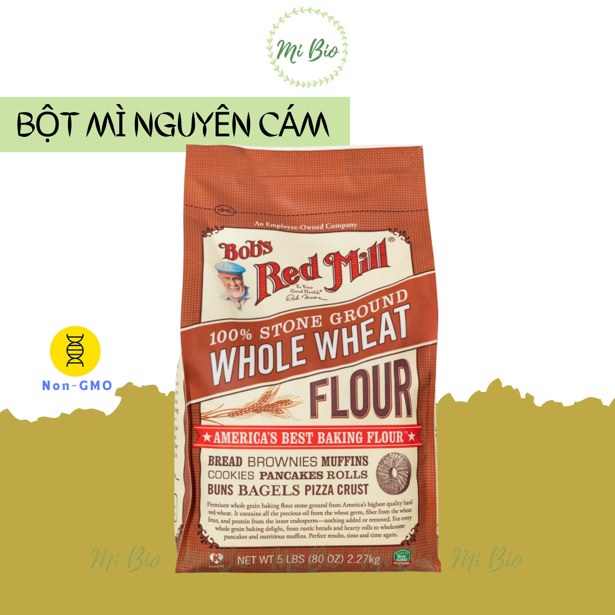 Bột mì nguyên cám - Bob's Red Mill