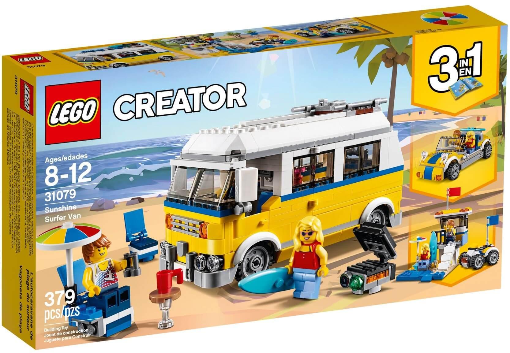 LEGO Creator 31079 -Xe Tải Cắm Trại - Xe Hơi - Nhà Cứu Hộ 3-Trong-1