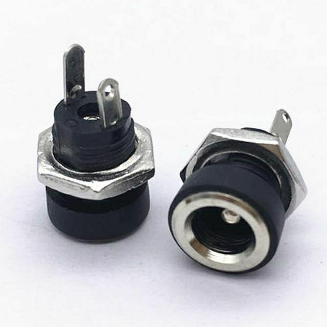 2 chiếc giắc sạc dc size 5.5*2.1mm, jack sạc dc