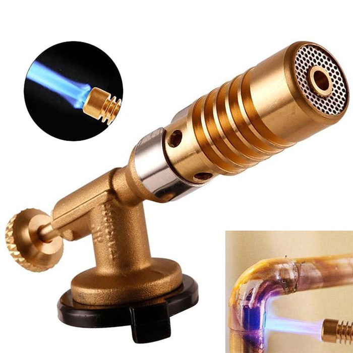 Đầu khò gas mini 1300 độ bằng đồng độ bền cao - khò lửa mini