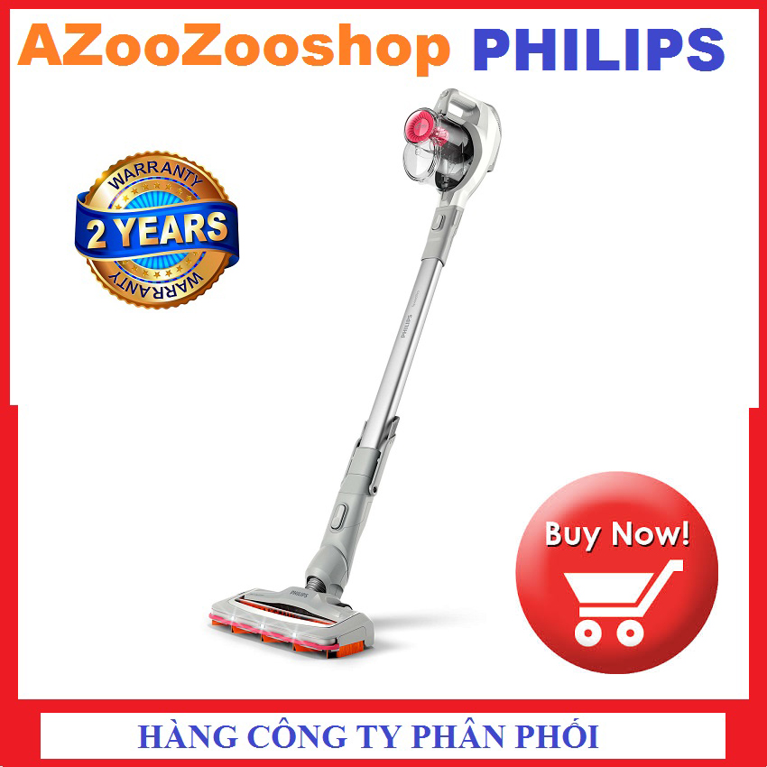 [HCM][Trả góp 0%]Máy hút bụi không dây dạng cán Philips FC6723 30 phút sử dụng