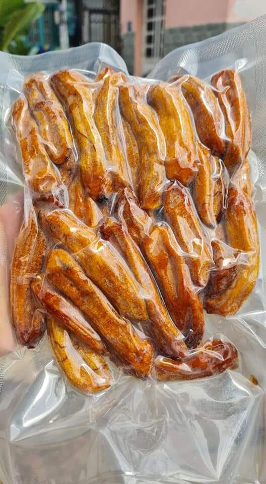 500g chuối sấy dẻo nguyên trái