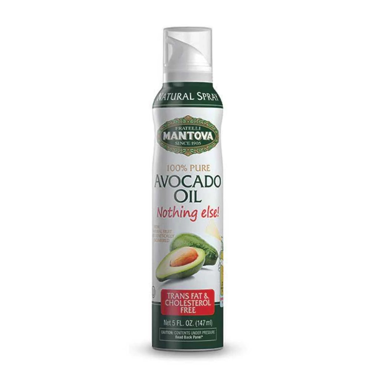 Dầu trái bơ mantova 147ml/ dầu ăn bơ 100% pure/ avocado oil nothing else trans fat & cholesterol free - nhập khẩu ý sgc food lzdiii
