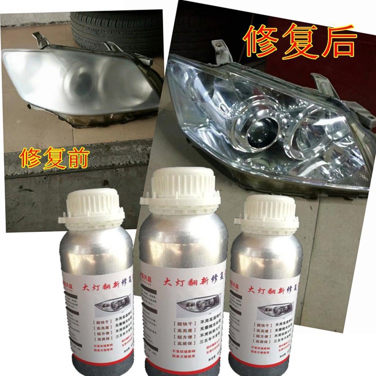 Dung dịch làm sáng đèn pha ô tô, xe máy