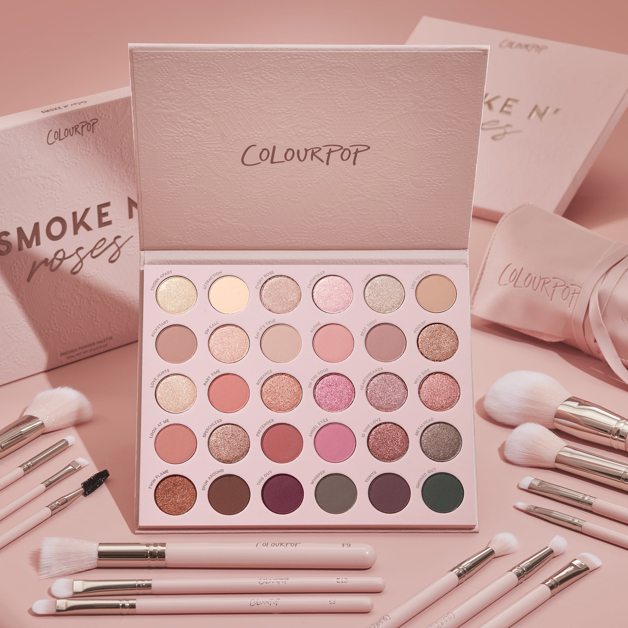 Bảng mắt Colourpop Smoke n Rose