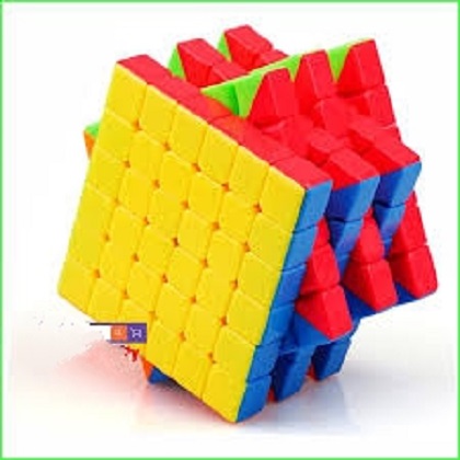 Đồ chơi rubic 6x6x6 không viền hàng cao cấp cực trơn, xoay được với tốc độ cao không rít siêu đẹp, dành trong thi đấu có độ bền cực cao, Do choi rubic 6x6 cao cap cuc tron sieu dep