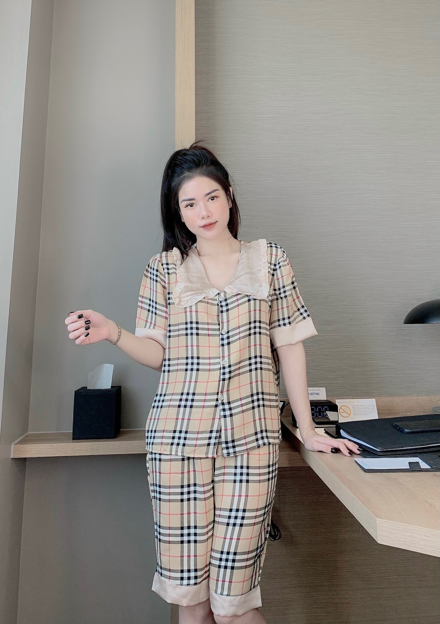 Bộ pizama lửng