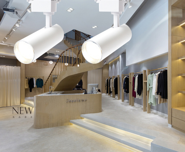 [HCM]Đèn rọi ray cob 20w có ánh sáng trắng vàng và trung tính