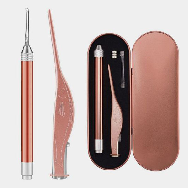 BỘ DỤNG CỤ GẮP RÁY TAI THÔNG MINH CÓ ĐÈN LED GIÚP LẤY K ĐAU TAI CÓ THỂ DÙNG CHO TRẺ EM TIỆN DỤNG