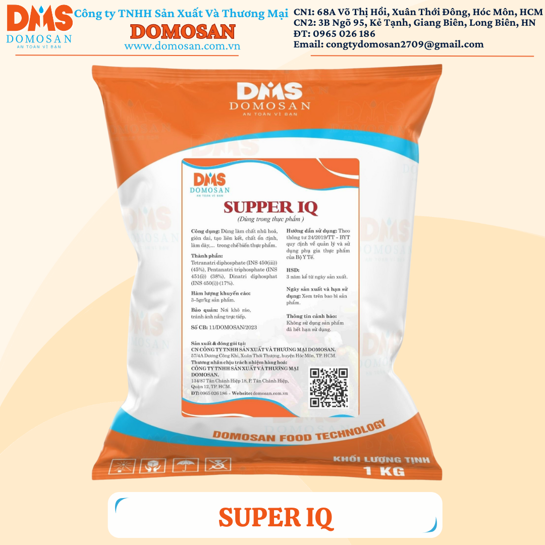 1KG GIÒN DAI KẾT DÍNH IQ - THAY THẾ HÀN THE TẠO GIÒN DAI