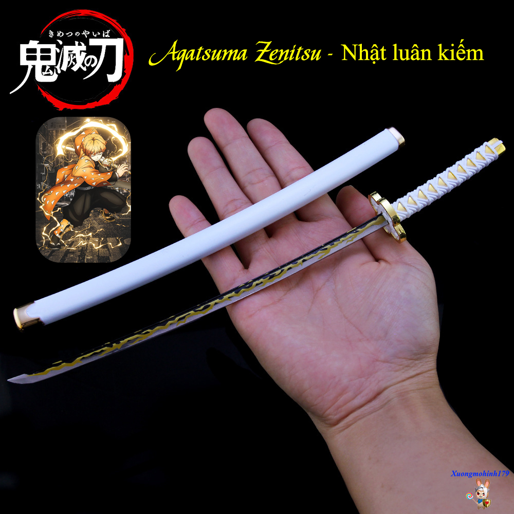 Mô hình sưu tầm Kimetsu No Yaiba Zenitsu Nhật luân kiếm thanh gươm diệt quỷ