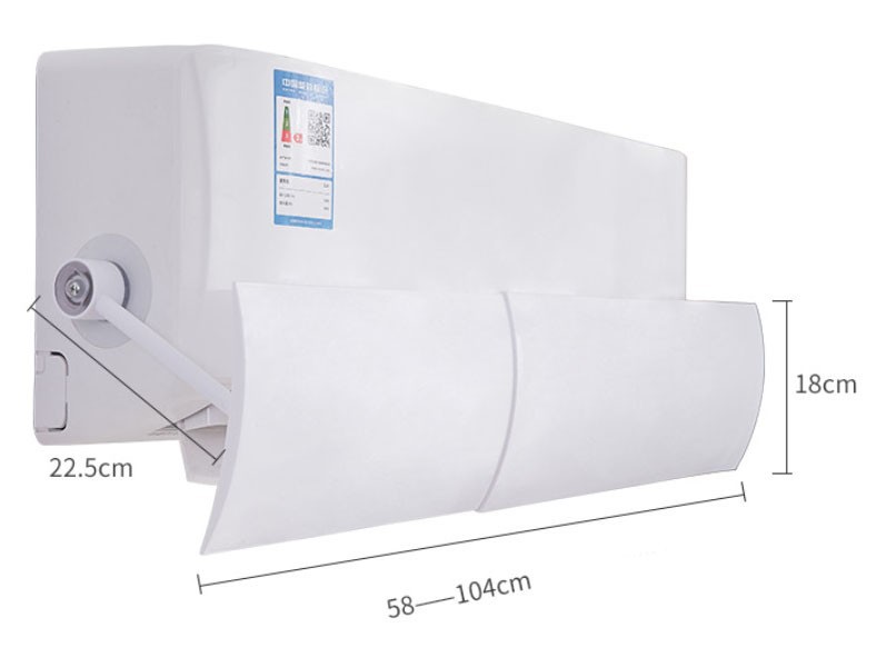 Tấm Chắn Gió Điều Hòa Không Khí Hộ Gia Đình- Tấm Chắn Chuyển Hướng Gió Máy Lạnh