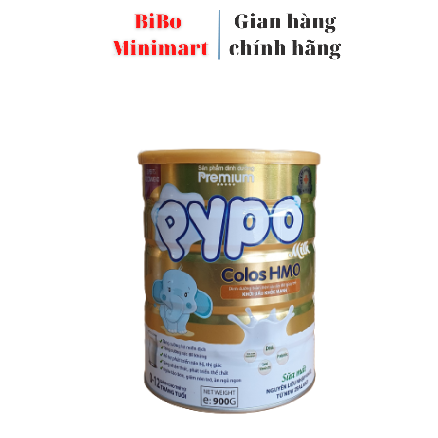 Sữa pypo colos hmo lon 900 .