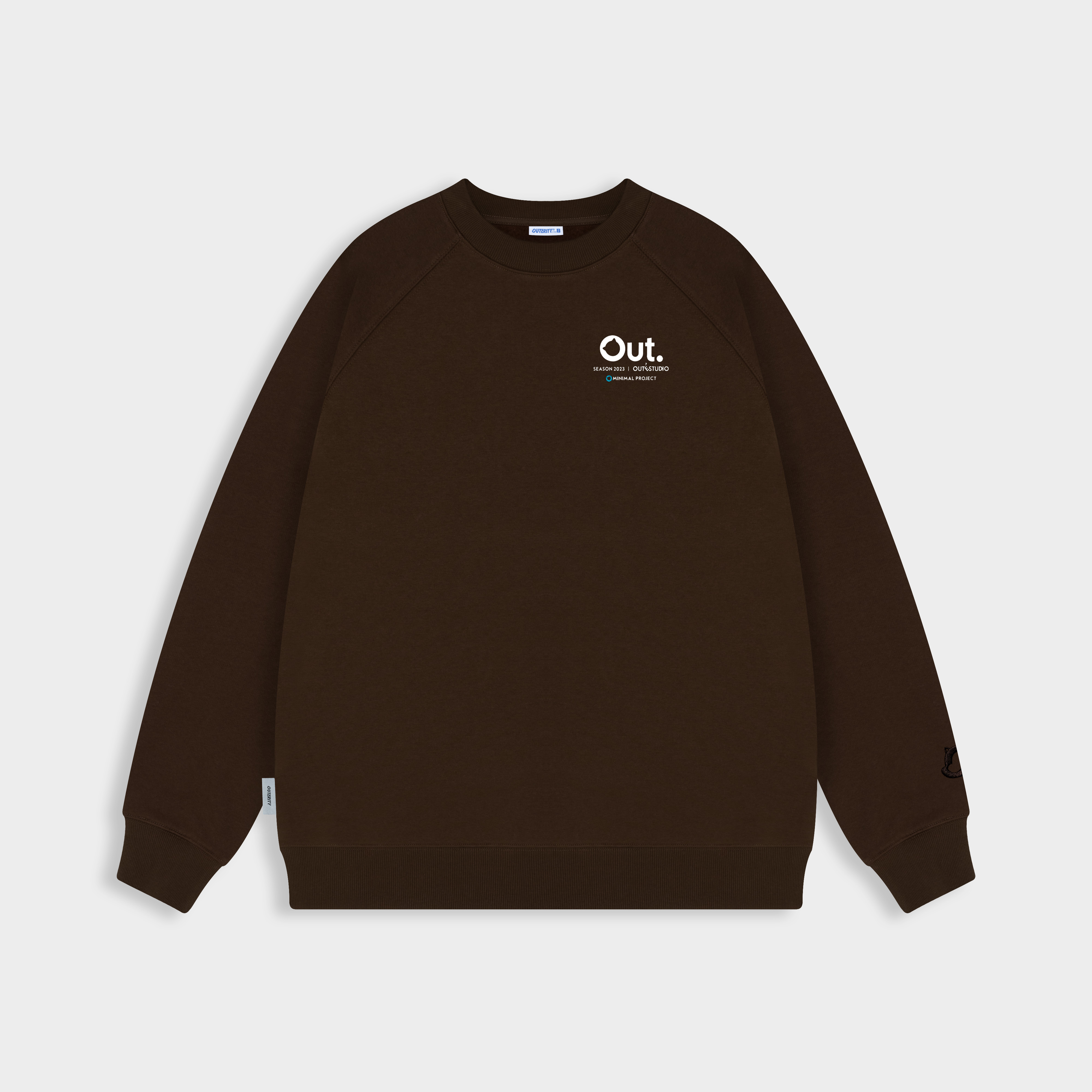 Áo sweater outerity collection té / màu nâu - aso3003