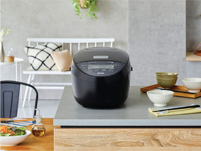 Nồi cơm điện tử cao tần áp suất 5 trong 1 hiệu tiger jpm-h18v hàng chính hãng