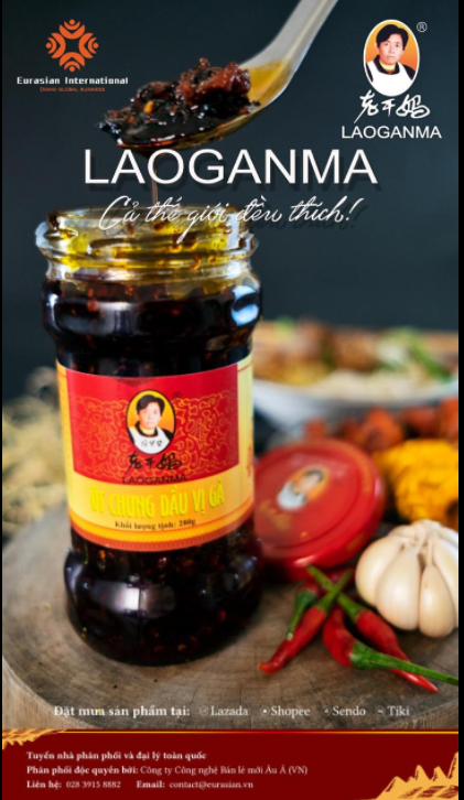 Ớt chưng dầu laoganma vị gà