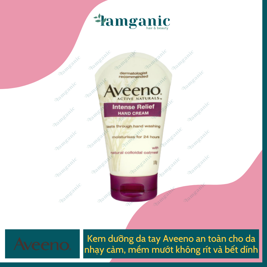 Kem dưỡng ẩm da tay Aveeno Intense Relief Hand Cream 100g