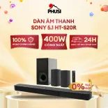[Trả góp 0% - Giao nhanh HCM] Dàn âm thanh Sony 5.1 HT-S20R 400W - Hàng chính hãng - Âm thanh vòm, công nghệ Dolby Digital, hệ thống loa 5.1 kênh