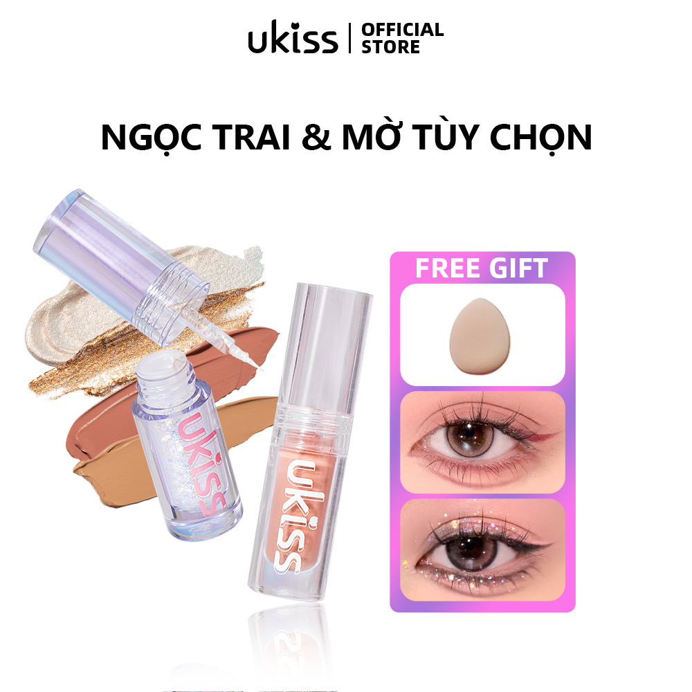 Ukiss phấn mắt dạng lỏng nhám long lanh lung linh tỏa sáng