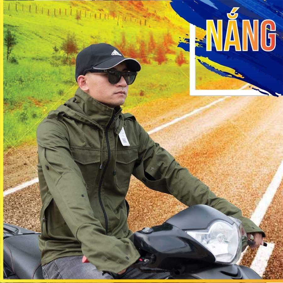 Áo chống nắng Kaki Nam thiết kế mới 2019 - Hàng cao cấp - Chống tia UV - Chống tia cực tím