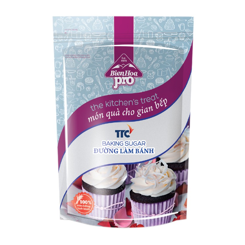 Đường bột làm bánh / đường xay Biên Hòa 1kg hạn sử dụng 2 năm kể từ ngày sản xuất
