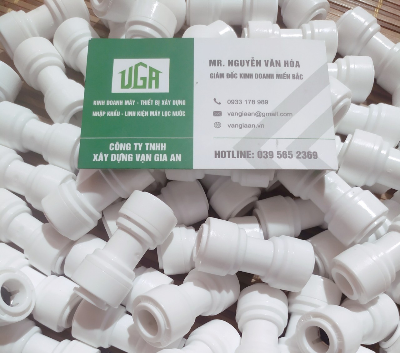 Cút thẳng phi 10 - phi 10 máy lọc nước ro
