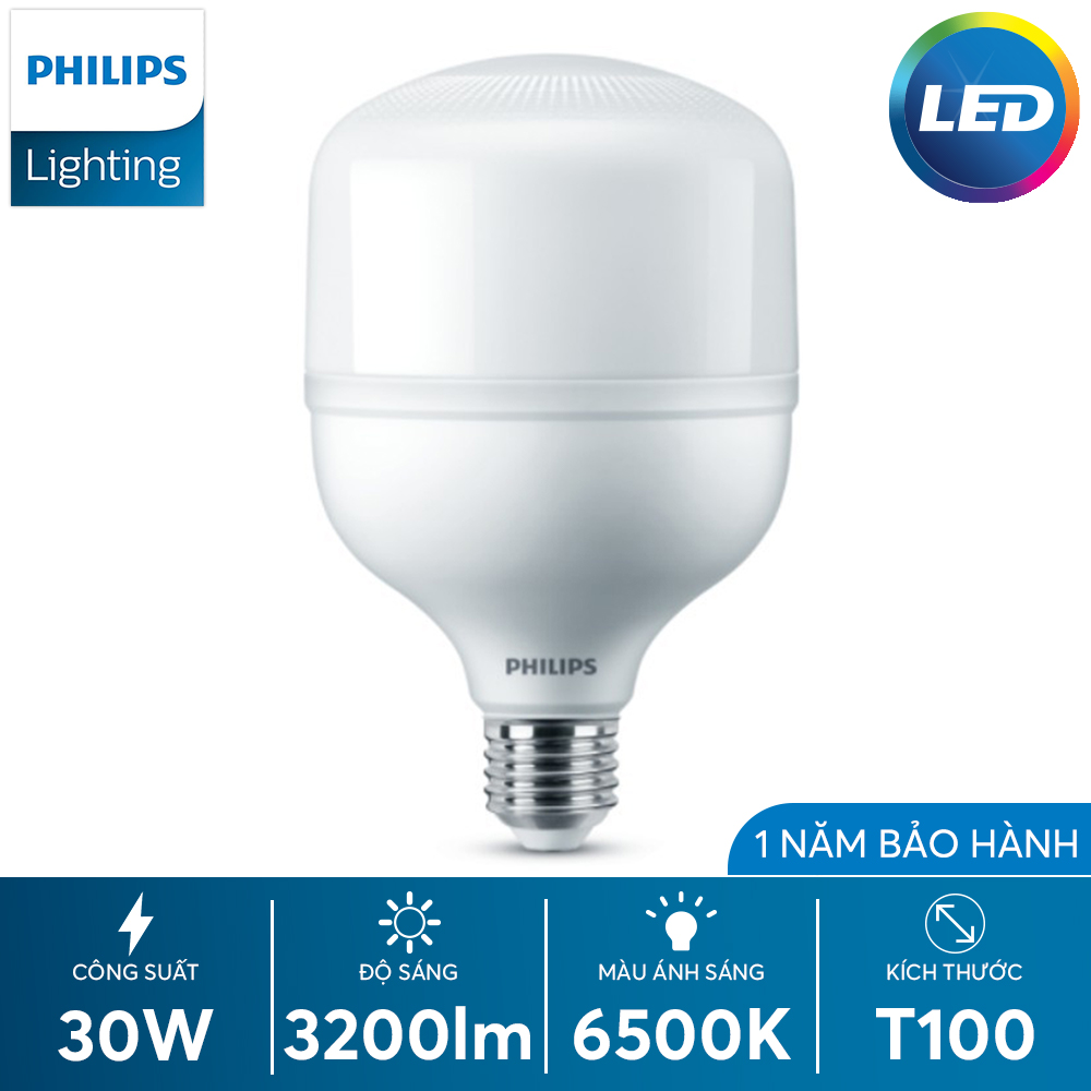 Bóng đèn Philips TForce Core HB MV MV ND 30W E27 865 GEN3