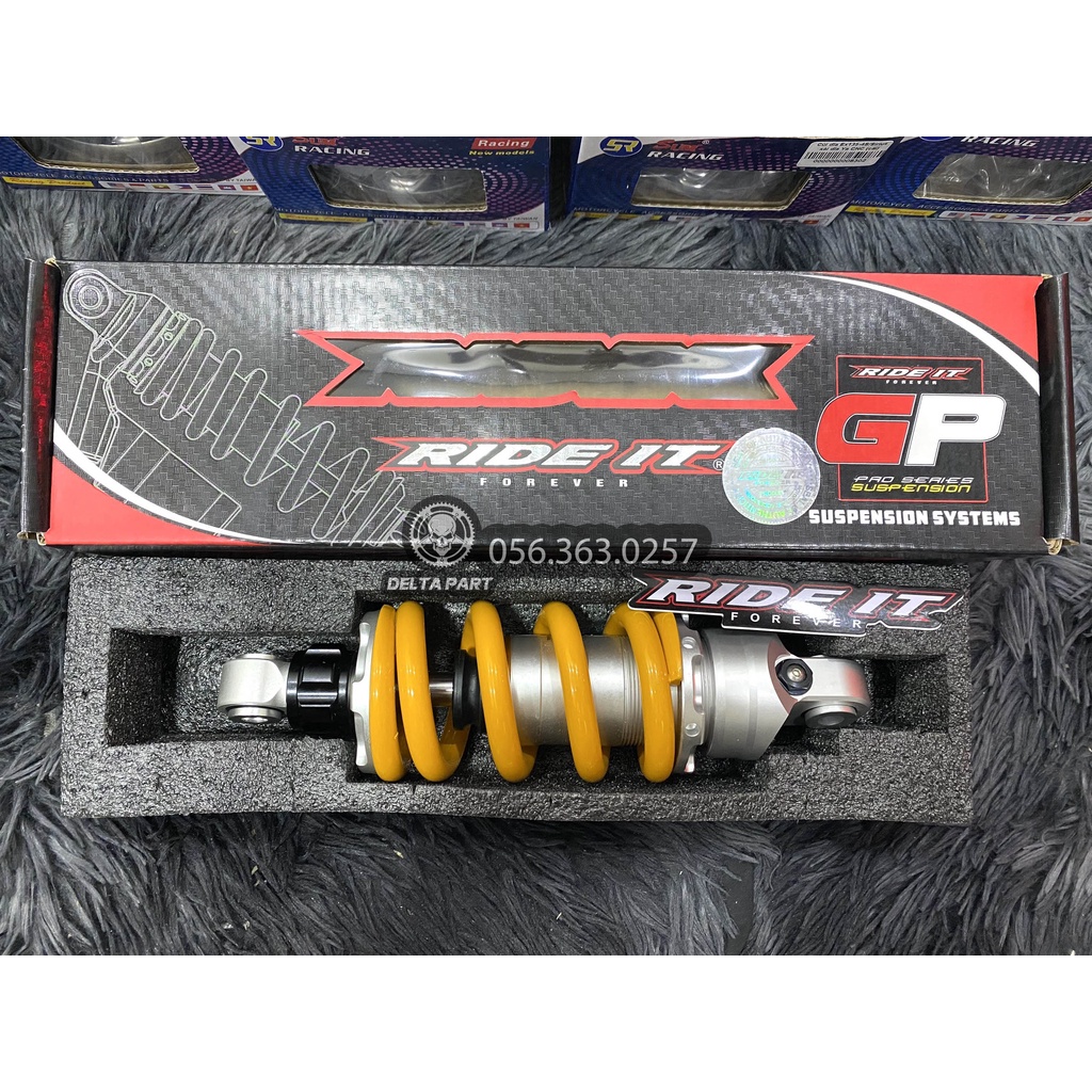 Phuột sau winner v1 winner x sonic chính hãng ride it - phuộc sau winner 150 rs 150 màu vàng và đỏ