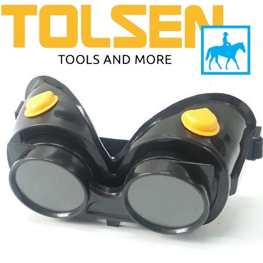 Kính hàn 2 lớp kính bảo hộ welding goggle tolsen 45075