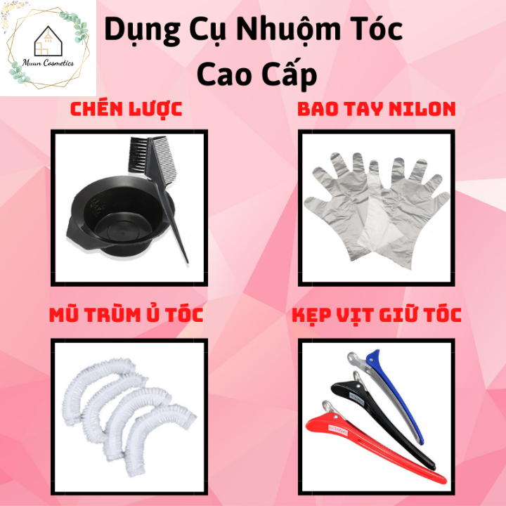 Dụng Cụ Nhuộm Tóc Cao Cấp