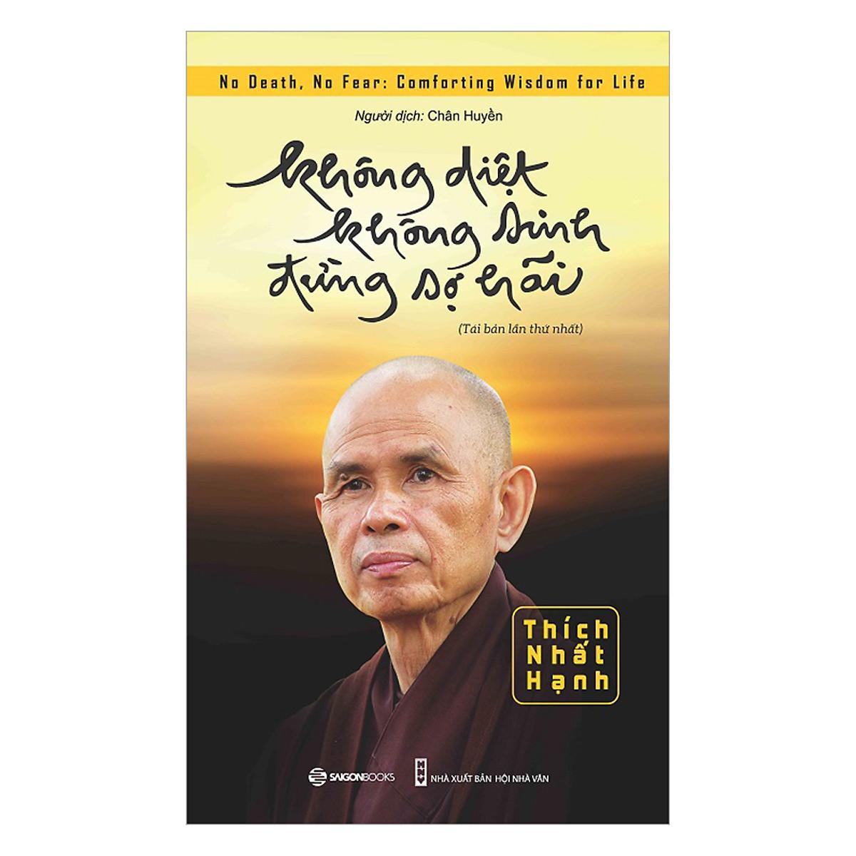 Sách - không diệt không sinh đừng sợ hãi + tặng bookmark