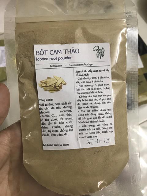 Bột cam thảo nguyên chất 100% gt204