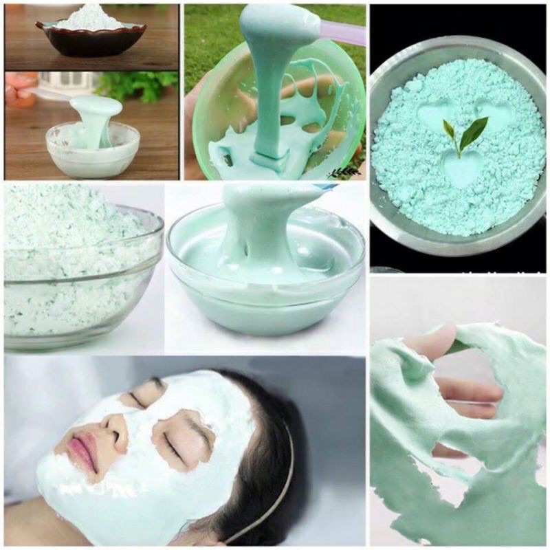 100gr Bột Đắp Mặt Nạ Bạc Hà Nguyên Chất Handmade - Trắng da mờ vết thâm nám tàn nhang