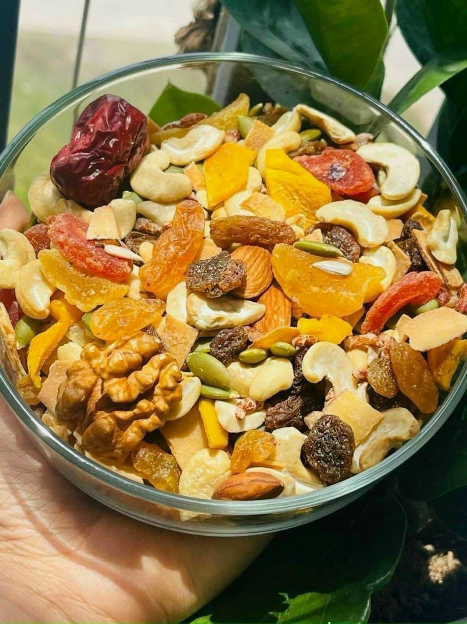 Granola 500.GRAM - ăn kiêng ngũ cốc giảm cân dinh dưỡng eat clean không đường