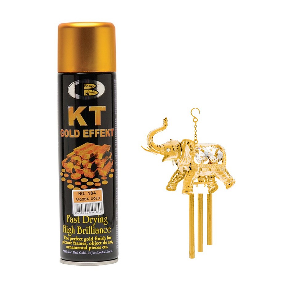 Sơn giả vàng Bosny KT Gold - Pagoda Gold B184