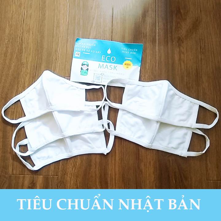 Khẩu trang vải Eco chống bụi mịn xử lý bằng công nghệ Nhật Bản bảo vệ đường hô hấp BBShine – M007